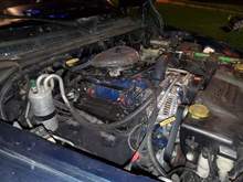 Motor has been rebuilt & all gasket replaced. Then i painted it blue while i had it out.