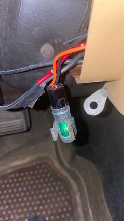 Lightbulb Inside Dashboard & Ground Wire