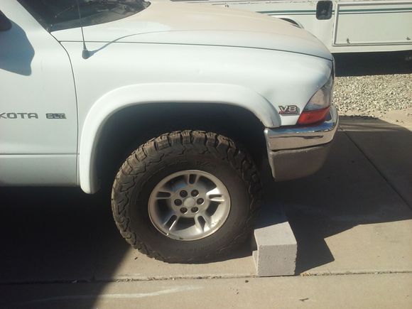 Tons of AZ dust to clean off once it's rolling again.