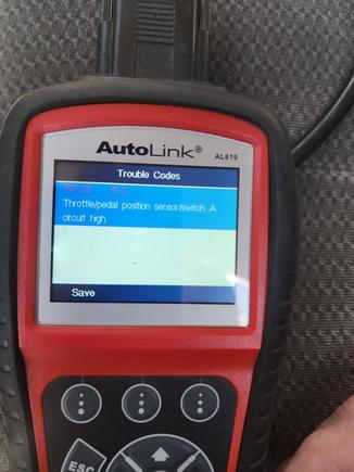 Get this code after testing TPS leads