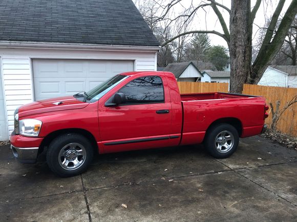 This is today 1-15-2020 after I put my mcgaughys 2/4.5 drop kit. Hoping to find some oe 20s soon to fill the gap. 