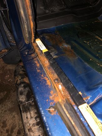 Driver door seal