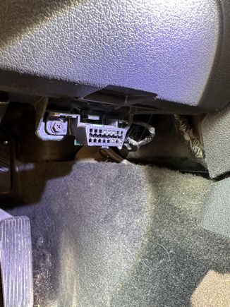 Does anyone recognize what this is for? It’s under my driver side dash. 