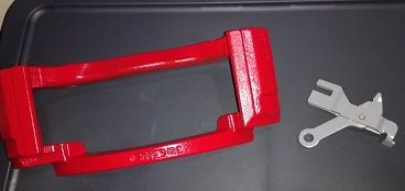Cleaned and Painted (on right).