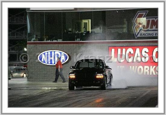 drag racing at LVMS