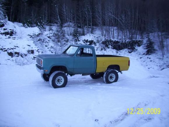 my last truck never got to finish it