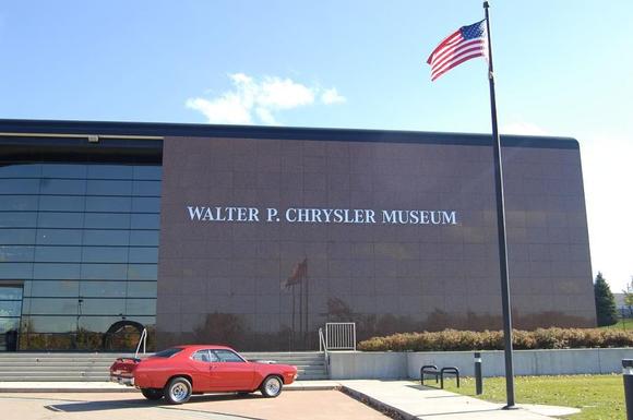 1972 Dodge Demon 340 at the Chrysler Museum