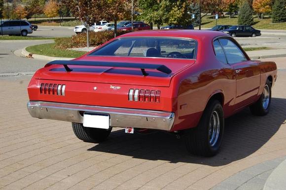 1972 Dodge Demon 340 at the Chrysler Museum