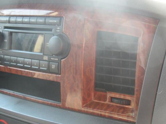 start of the wood grain. the head set is stock ill post pics of the post install later