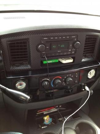 bezel in truck