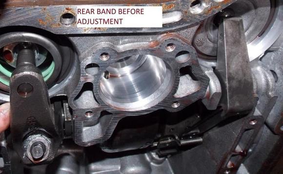 46RE rear band lever pull before adjustment