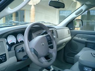 2004 Dodge Ram 2500 Quad Cab 4x4 with Heated Leather Seating.