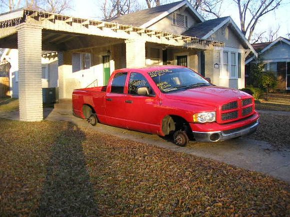 this is how they found it......this was taken after removing all aftermarket parts before insurance came to get it---TOTAL LOSS.  thankyou copart.....