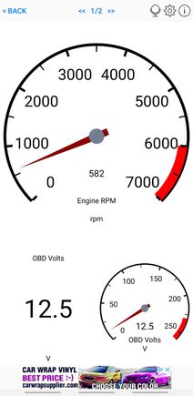 RPMs and Voltage Look Good...