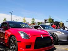 infiniti g35 , red , gtr body kit                        #g35#redcar#monbb#bodykit#gtrstyle#34#infiniti#car#passion#flash#sun#love2ride