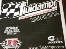 Just added this fluidampr to the build! So worth it.