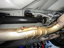 The seal where the driveshaft meets transmission