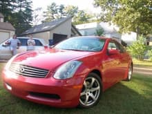 2004 Red G35 AT