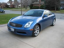 Athens Blue G35 coupe