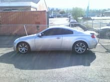 The day I got windows tinted =)
