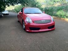 Red MANSU G35 Coupe