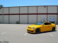 07 G35 coupe 6mt  yellow G, Bumble G!! 
Myrtle beach South Carolina
Credit to Brad Philips @imports of the beach