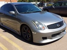 G35 new front end.
