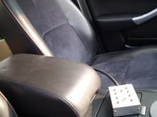 Seat&#12288;&#65306;&#12288;Leather&#12288;and a combination of the&#12288;ALCANTARA 
Hydraulics controller