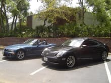 My G and the wifes Z3
