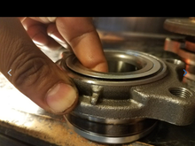 did anyone here had this happen and is it normal for all wheel bearings?