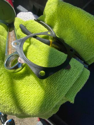 Gasket after I cleaned it 