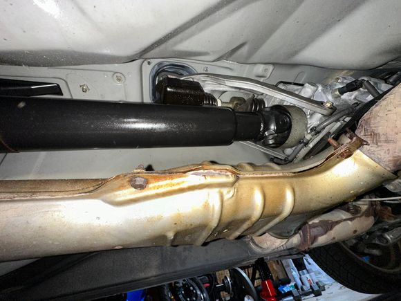 The seal where the driveshaft meets transmission