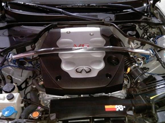 GT Spec front strut tower bar installed 8-13-10. Grounding kit, z-tube and K&amp;N installed few months ago