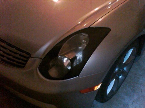 Tinted my headlights, lamp cut outs