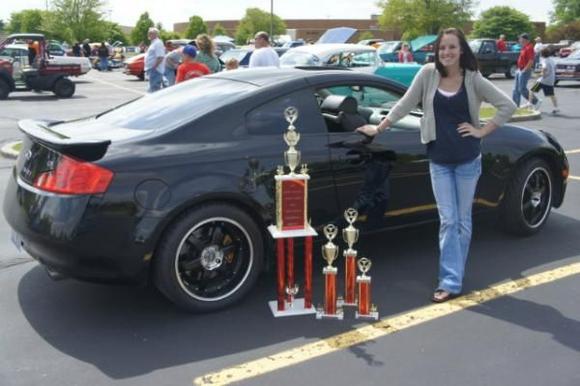 14th Annual LLC Car Show. 
Sound Competition: 1st place in SPL Class 1, 2nd place in craftsmanship, and Club Choice overall winner.
Car Show: 3rd place in Sport Coupe.
Not bad for my first show!