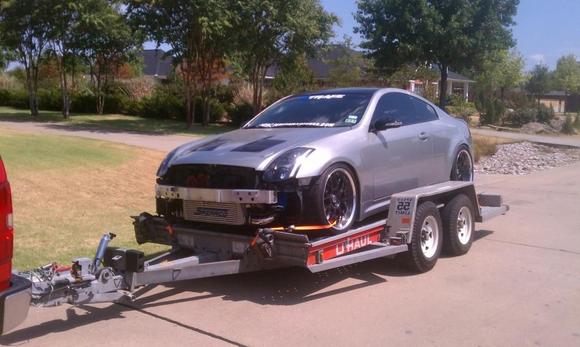 Off to get the final prepwork done!! Tuning baby and some minor engine bay updates! :)