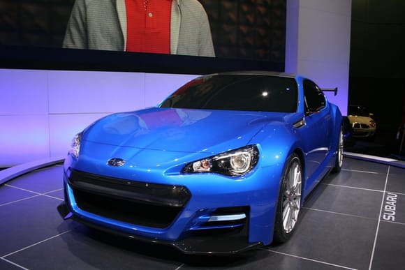 Subaru BRZ Concept STI fron