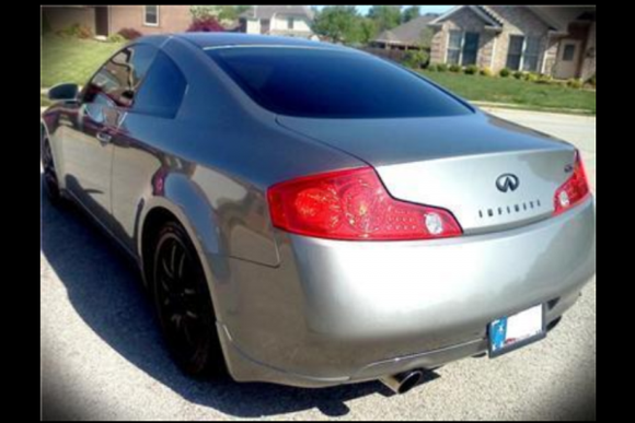 G35 rear, powder coated wheels