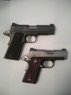 1911's Pro Carry II 9mm and Ultra CDP II .45 ACP