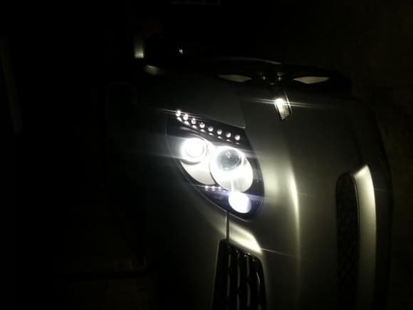 Headlight upgrade. Haven't seen anyone else with these.