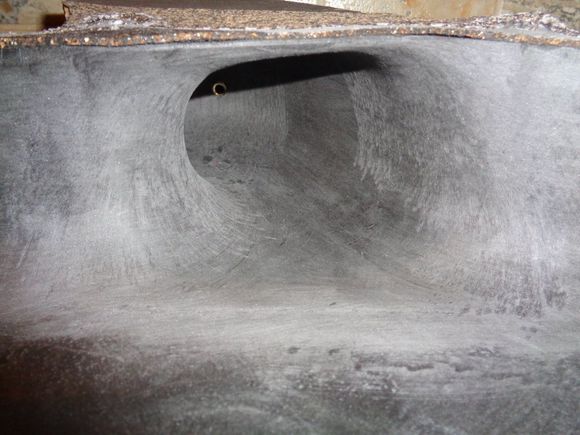 ported inside collector of v-plenum