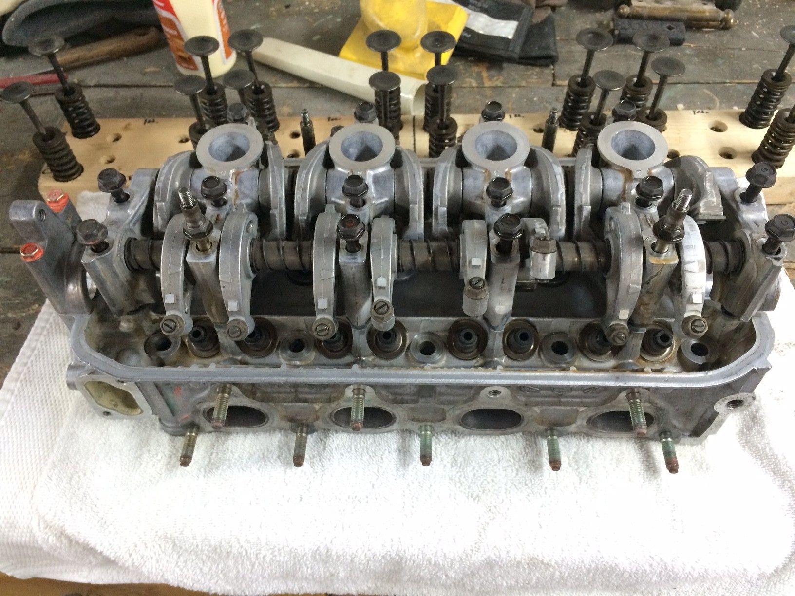 incorrect exhaust rocker arm installation HondaTech Honda Forum