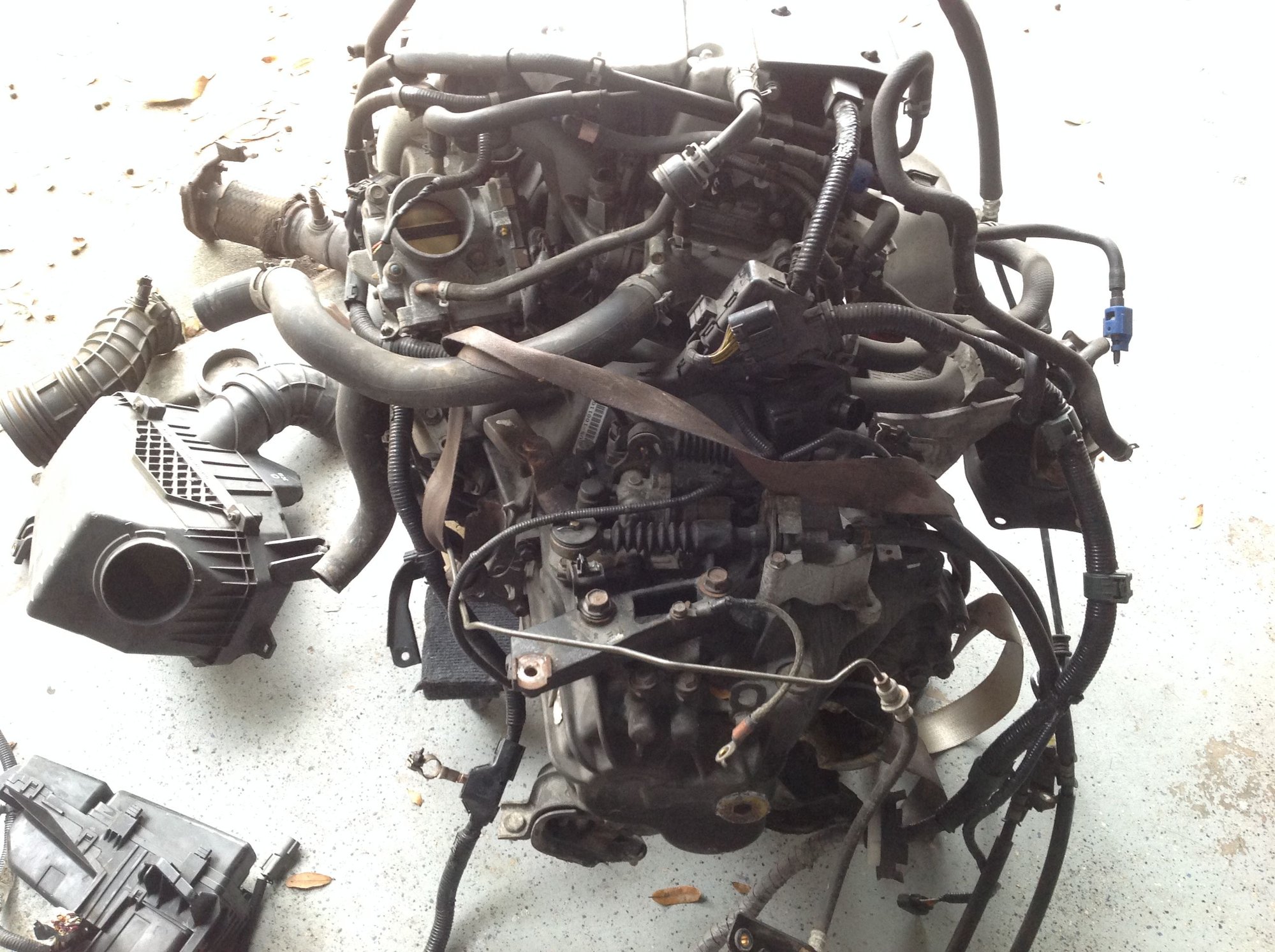 TSX K24A2 W/ 6 SPEED COMPLETE SWAP (ECU, KEY IGNITION,HARNESS, SHIFTER