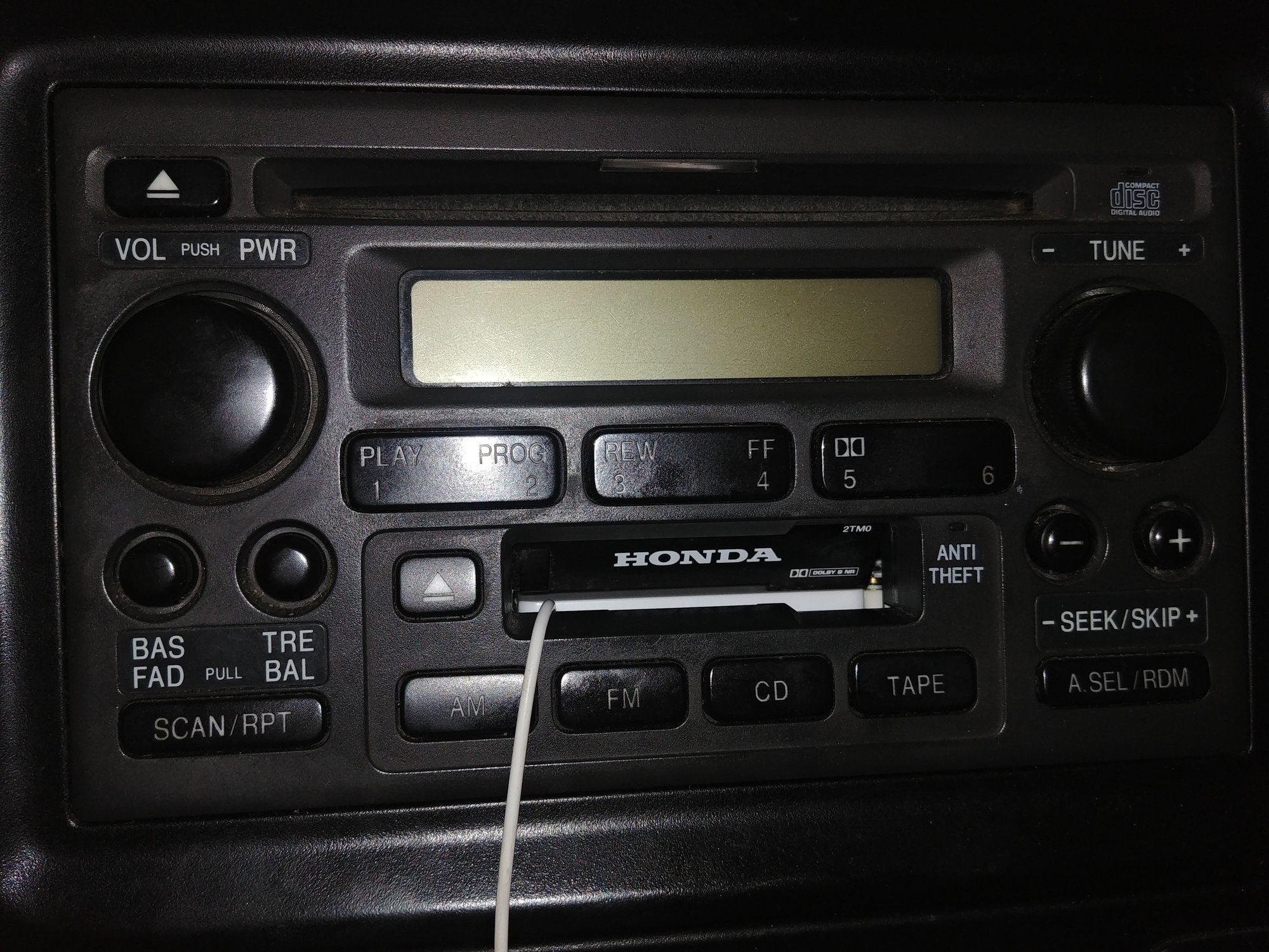 Cassette player problem HondaTech Honda Forum Discussion