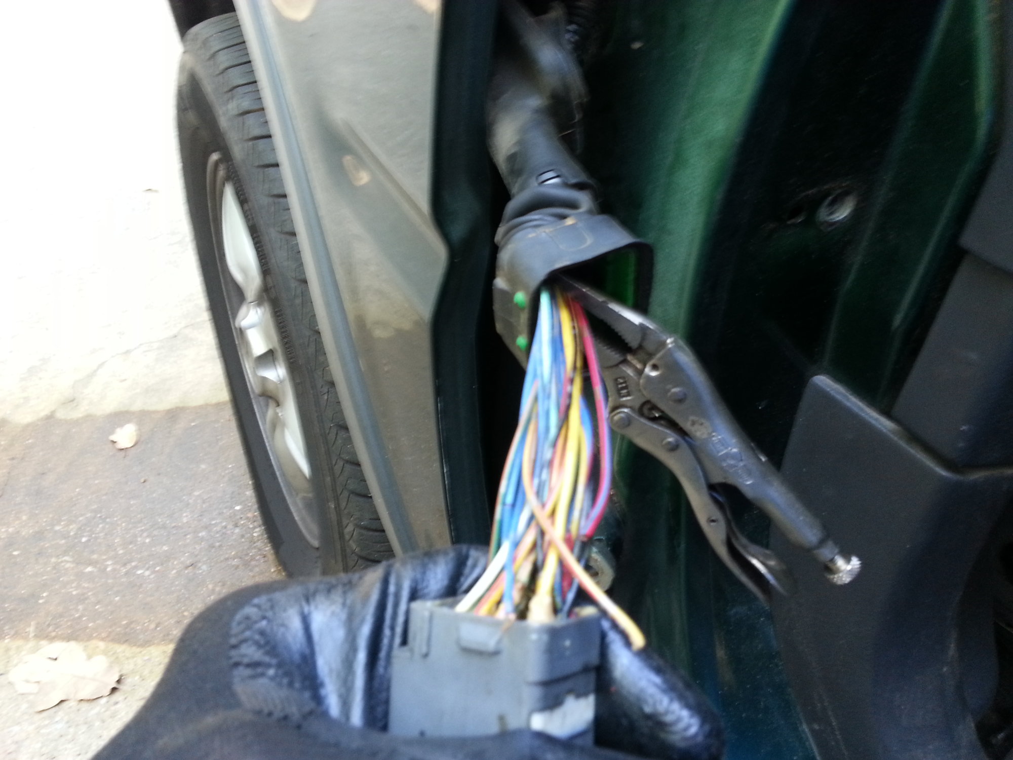 97 Crv Door Harness Wires Breaking As