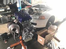 Turbo bolted on