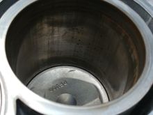 Now the cylinder in question, number 4. Hopefully the picture is good enough to where you can see the rust at the top and the stains on the walls.