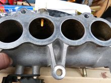 The plenum is cleaned up and ready to be reinstalled!