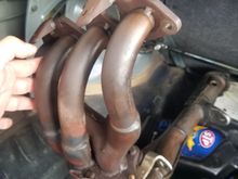 99 ex exhaust manifold. Installing tomorrow. Finally can get rid of the horrible d15b7 mani. Should i paint a high temp black or just put in as is?