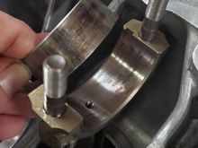 #3 rod showing discoloration